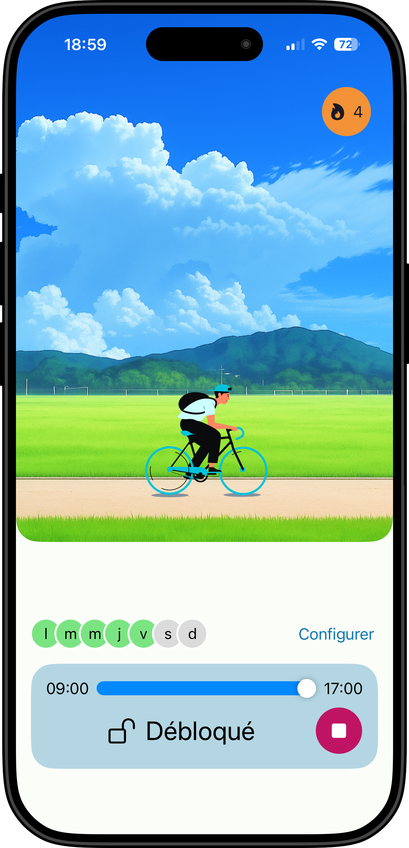 Cycles App Screenshot